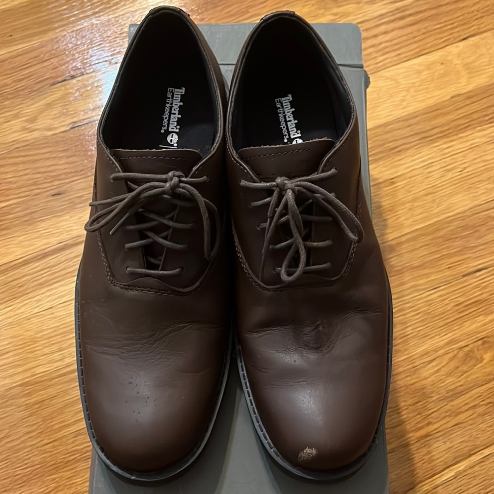 Timberland EarthKeeper mens Oxford brown shoe size 9